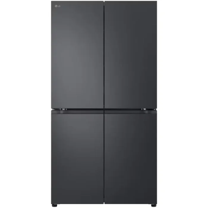 665L French Door Fridge in Matte Black Finish
